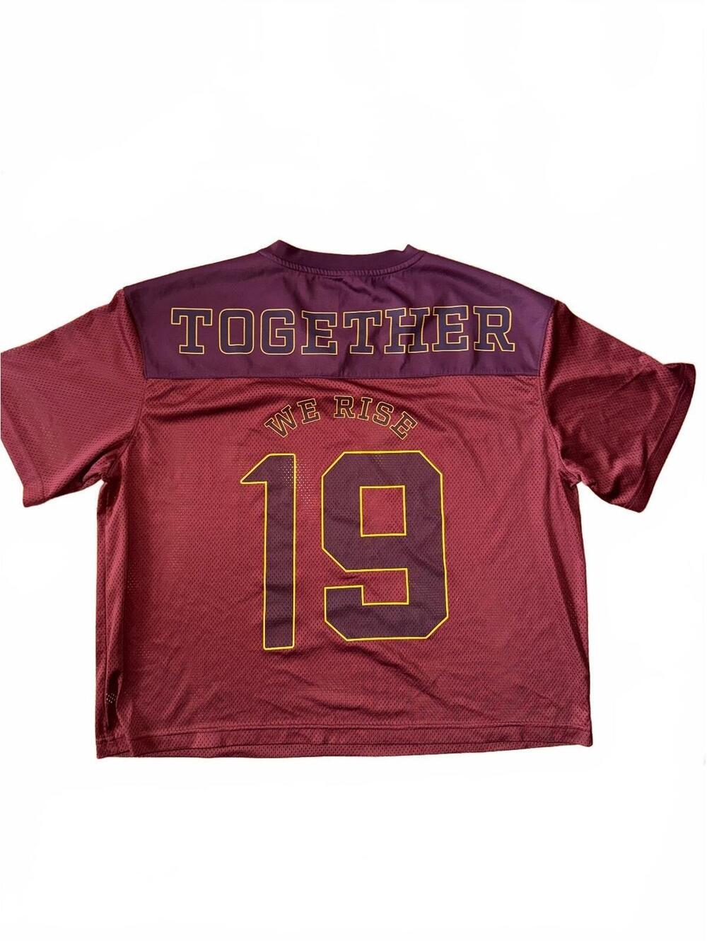 Together We Rise Jersey Maroon 19 Nike Black History Month
